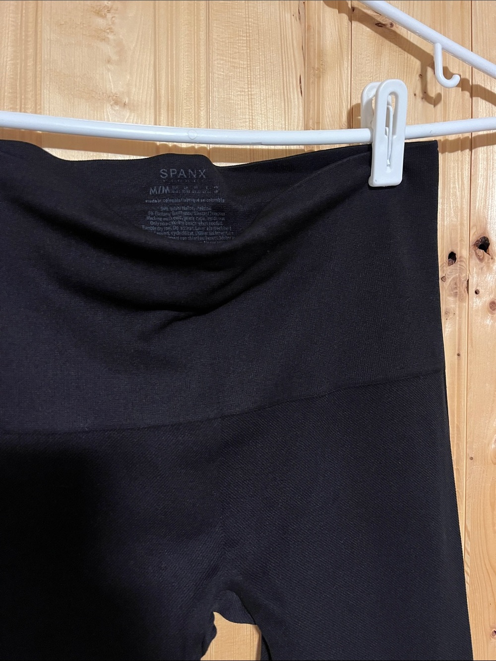 SPANX Black High-Waist Shaping Leggings